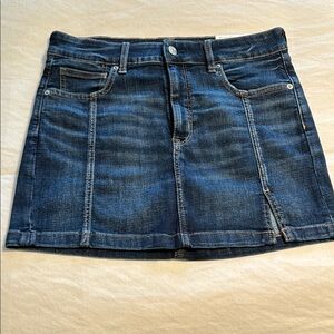 Denim Mini Skirt